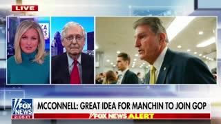 Mitch McConnell on whether Sen. Manchin should join the Republican party