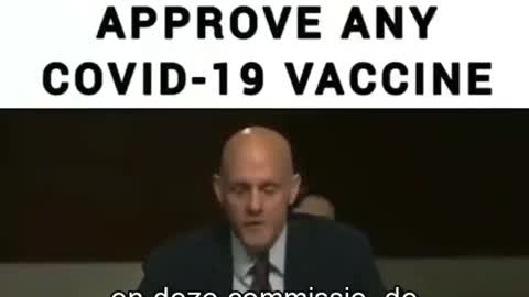 FDA zal geen enkel Covid-19 vaccin toestaan of goedkeuren - Nederlands ondertiteld