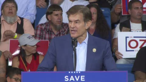 PA: Senate candidate Mehmet Oz 'We saw science weaponized'