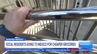 Americans are going to Mexico for cheaper groceries & gas
