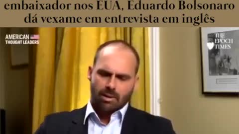 yt1s.com - Eduardo Bolsonaro embarrassed by speaking English