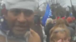 Trump supporters spot outsiders breaking into the Capitol building