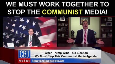 My Pillow CEO and Founder Mike Lindell Shares how We MUST Work Together To Stop The Communist Media!
