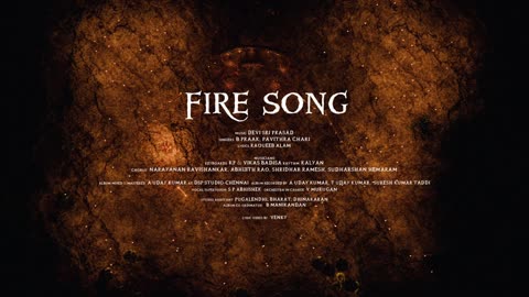 Fire Song (Hindi) - Lyrical | Kanguva | Suriya | B Praak | Devi Sri Prasad | Siva | Raqueeb Alam