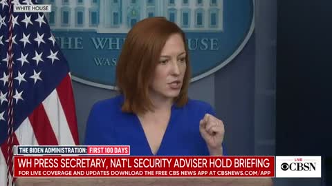 NBC's Peter Alexander Press Psaki On Not Giving Trump Credit For Vaccine