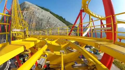 Funny Roller Coaster Reactions TOP 30 ✔ JANXEN - ROLLERCOASTERIX 1.0 Rollercoaster Ride