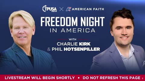 TPUSA Faith presents Freedom Night in America with Charlie Kirk at Influence Church