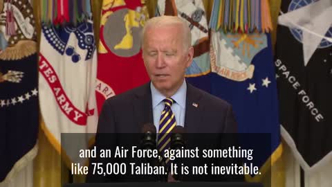 No Press Conference Has Ever Aged as Badly as Joe Biden's Afghanistan Presser Last Month