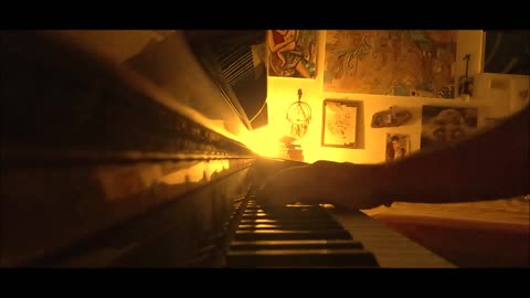 "BUTTARE L'AMORE" di Mina - mini piano-cover