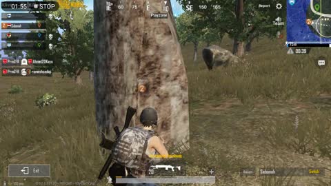 Seal Member Enter Fire Zone Area In Pubg Experts Match