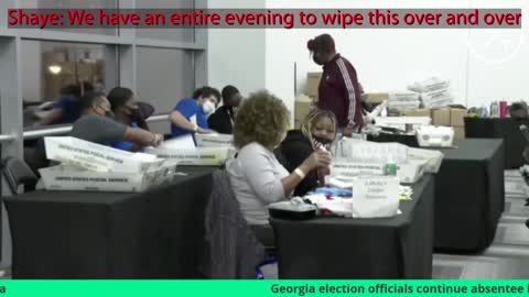 Fullton County Election Fraud Captured on Video