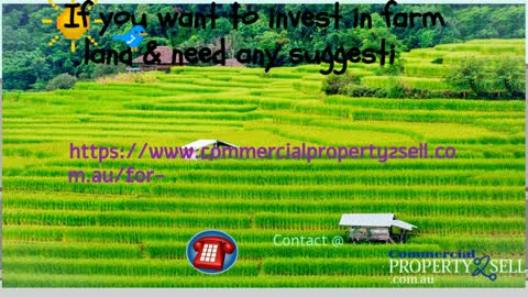 How to Lease a Commercial Farm Land in Sunshine Coast