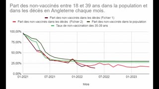 Revue des statistiques anglaises mortalité vaccinés - non vaccinés par Pierre Chaillot