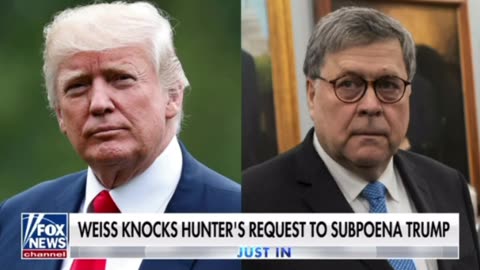 Weiss knocks Hunter’s request to subpoena Trump
