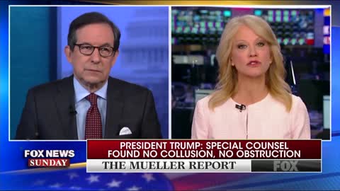 Chris Wallace and Kellyanne Conway spar over "total exoneration"