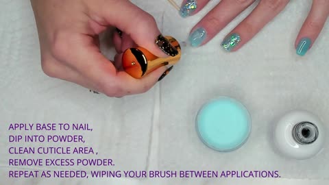 How to do dip powder nails at home
