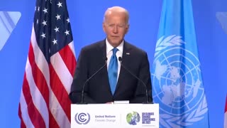 Biden Introduces Climate Conference to Creepy Whisper