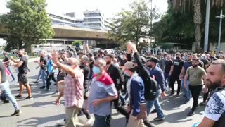 protesta en Beirut terminó en balacera