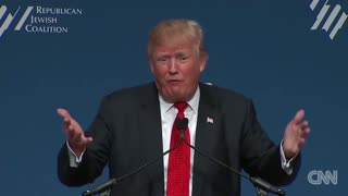 Trump addresses Republican Jewish Coalition in 2015