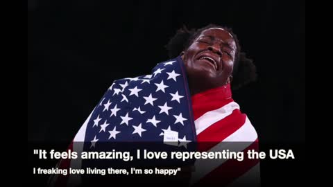 Gold Medal Olympian Loves USA (comedian K-von cheers Tamyra)
