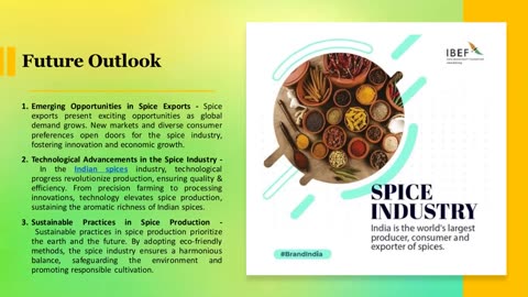 Market Dynamics - Trends and Challenges in Indian Spice Exports