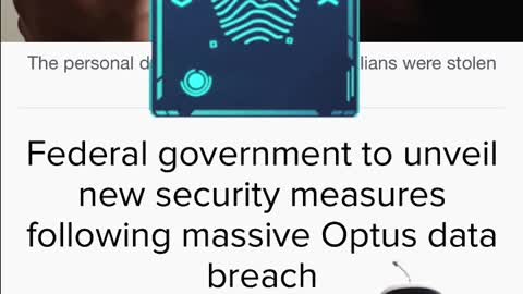 25 September 2022 New internet security Biometrics Optus 'hack' Dave Oneegs