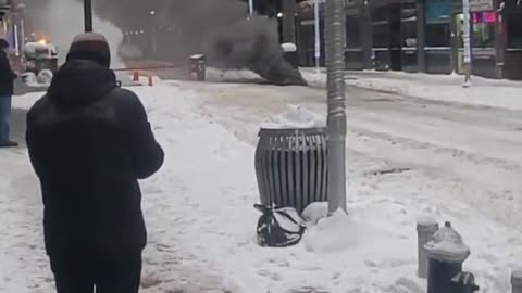 Tunnels being BLOWN UP in Manhattan