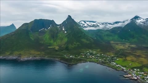 mefjordvar island senja beautiful nature norway