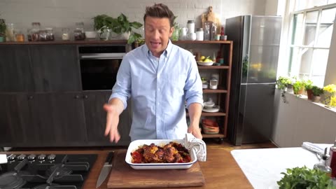 Harissa Chicken Tray-bake | Jamie Oliver | #QuickandEasyFood