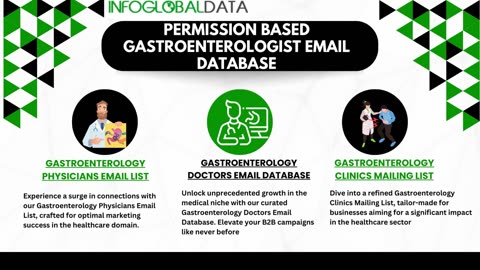 Get the best 100% Verified Gastroenterology Email List In US