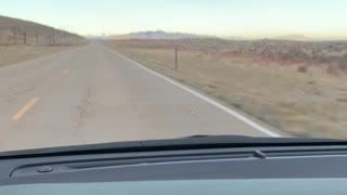 Peaceful drive in Utah