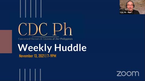 CDC Ph Weekly Huddle Nov 13, 2021