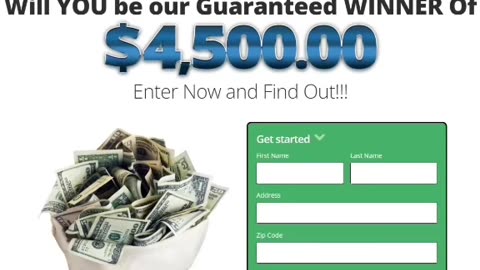 Win 4,500$ for Free Today!