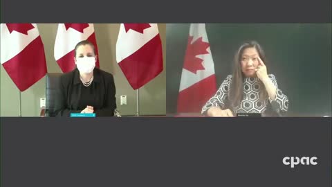 Canada Deputy Prime Minister Only Wears Mask For Show