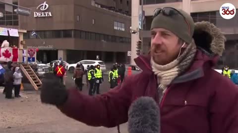 Canada: Vaccine mandate protesters shut down downtown Ottawa- News 360 Tv