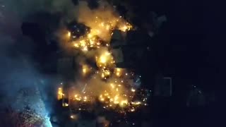 Video: Voraz incendio dejó al menos 130 afectados en Armenia