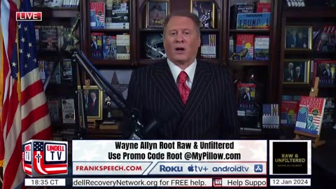Wayne Allyn Root Raw & Unfiltered - January 12th, 2024
