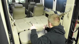 Waldoch Galaxy - Rear Sofa Fold Into a Bed Conversion Van