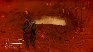 Death Defying Cliff Diving on Fiery Planet