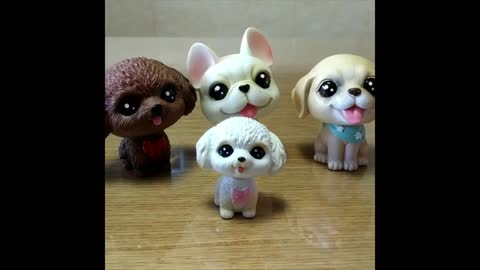 Cutest Doggo Love Miniature Bobbleheads