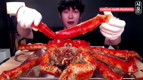 ASMR MUKBANG KING CRAB Compilation | Giant King Crab, Red King Crab, Seafood
