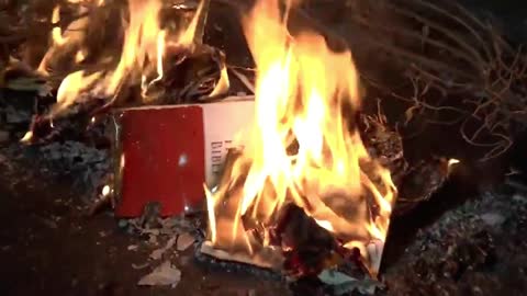 Antifa Bible Burning