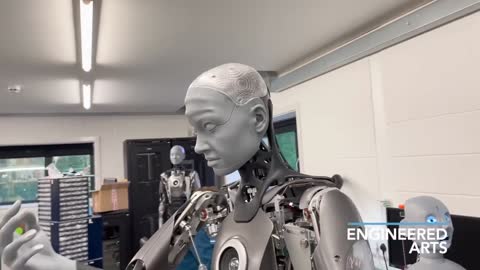 Il nuovo robot umanoide, collegato al cloud (I.A.)