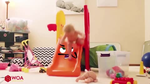TRY NOT TO LAUGH: Funniest Baby Videos