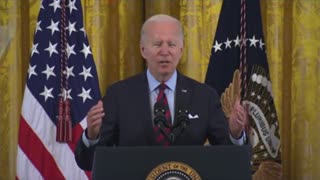 Biden: "I don't have to tell you about the ultra-MAGA agenda attacking families and our freedoms..."