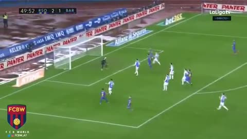 Golazo de Suarez vs Sociedad