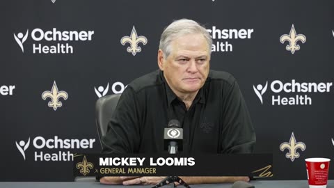 Saints GM Mickey Loomis' End of Season Press Conference | New Orleans Saints