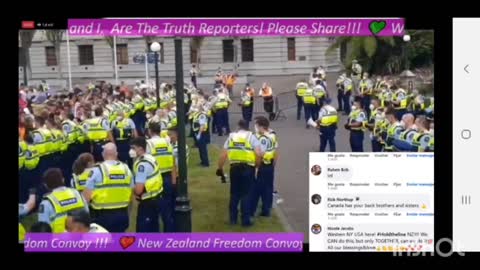 LIVE Freedom Protest In New Zealand 🇳🇿 Feb. 9, 2022 #ConvoyForFreedom2022- #GovernmentTreason