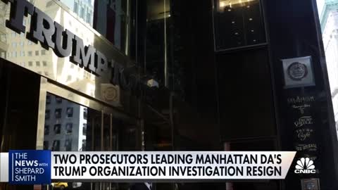Prosecutors investigating Trump organization resign.