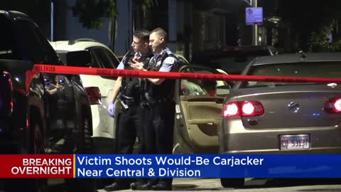 VICTIM SHOOTS WOULD-BE CARJACKER IN NORTH AUSTIN